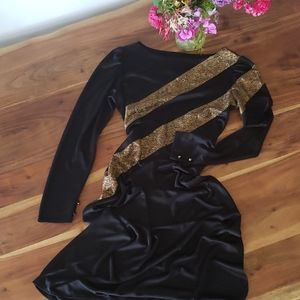 70's true vintage a-line stripe dress